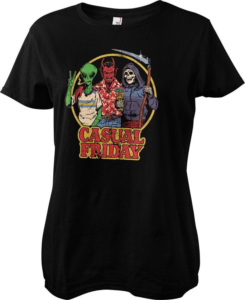 Casual Friday Girly Tee - XX-Large - Black