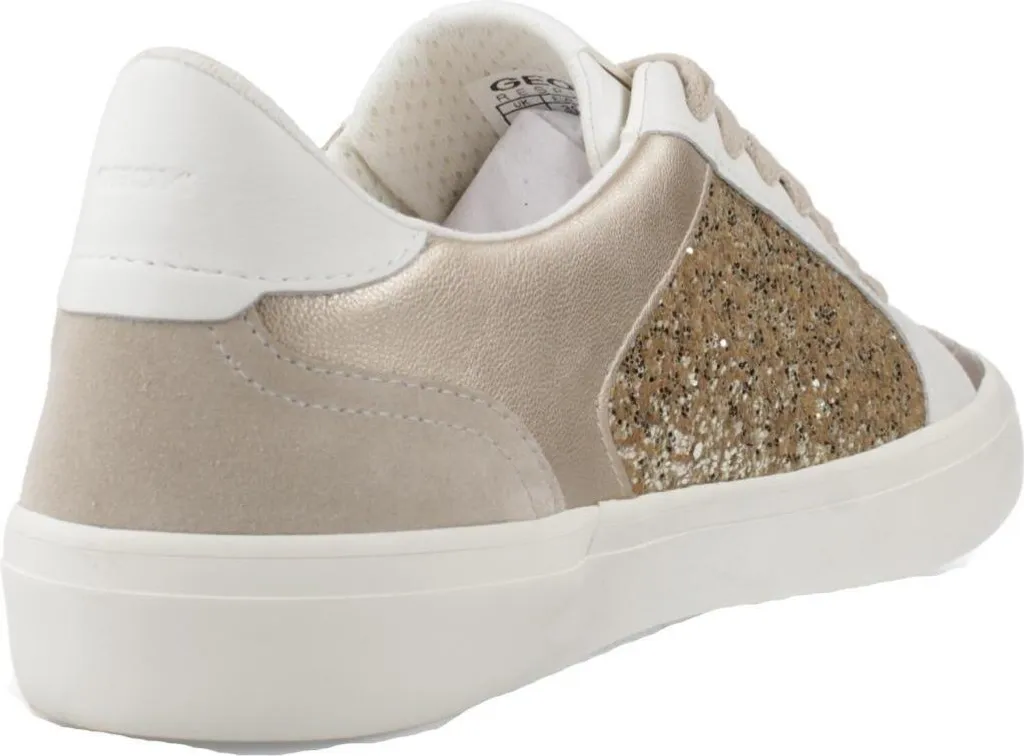 Fini les Pieds Fatigués avec les Baskets Geox D Emmeleny en Cuir Blanc - 3