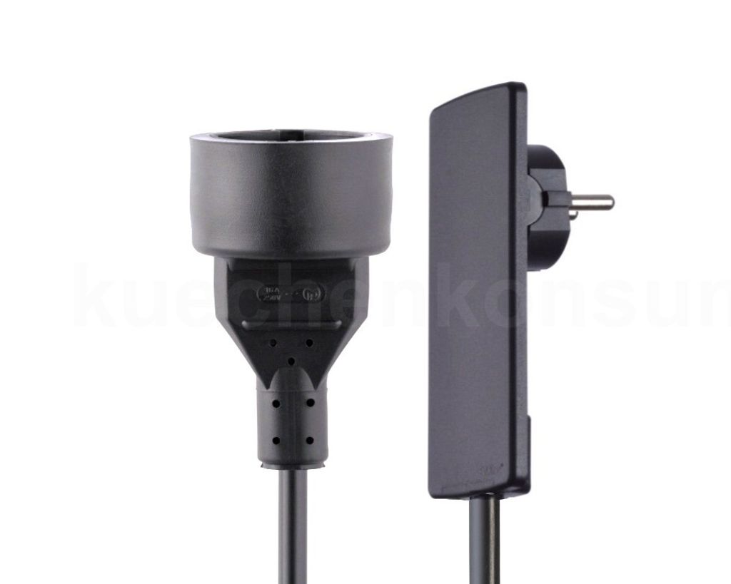 Schulte EVOline Plug 01.551 Plochá zástrčka 1,5 m se Obrázek produktu 