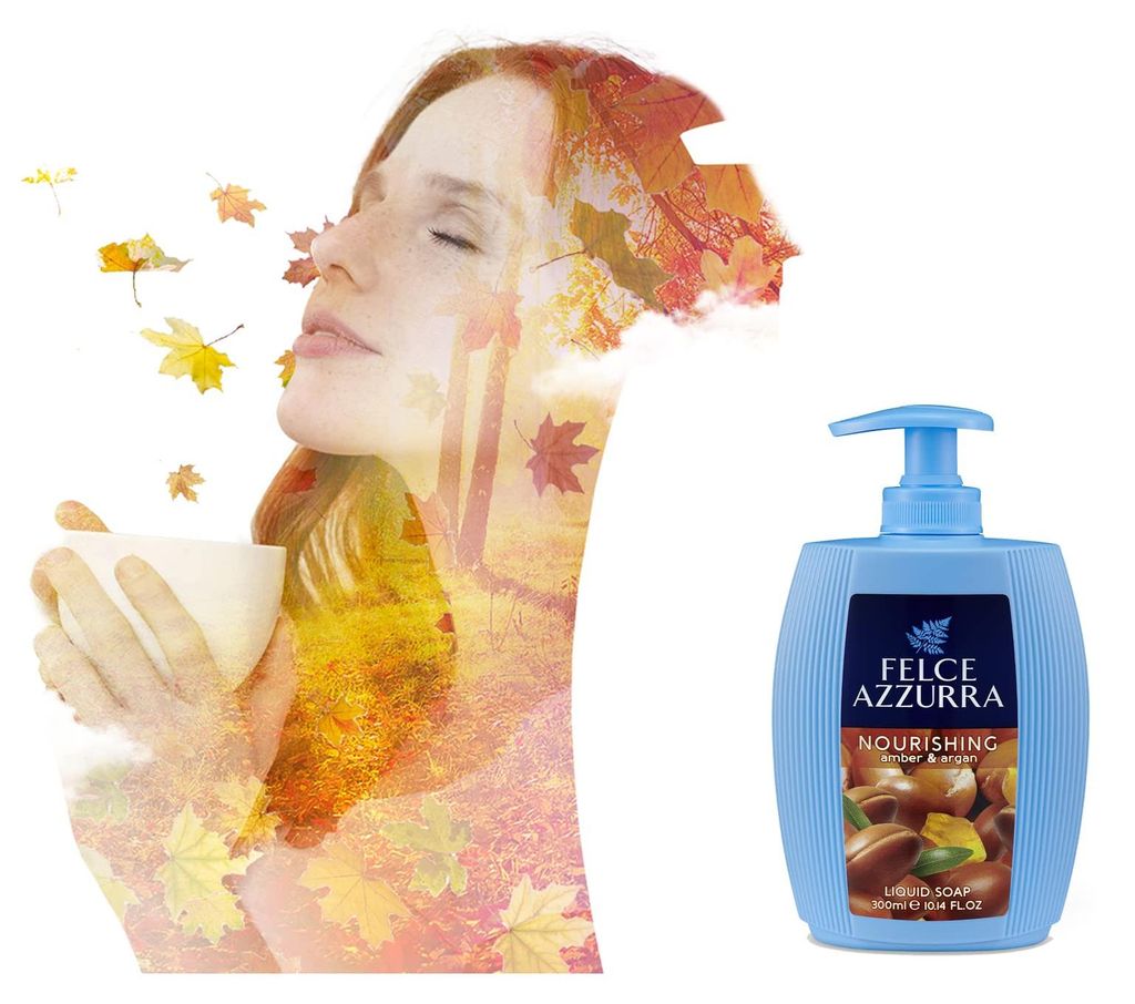 Felce Azzurra Ambra & Argan Gel douche moussant, 300 ml Image du produit 
