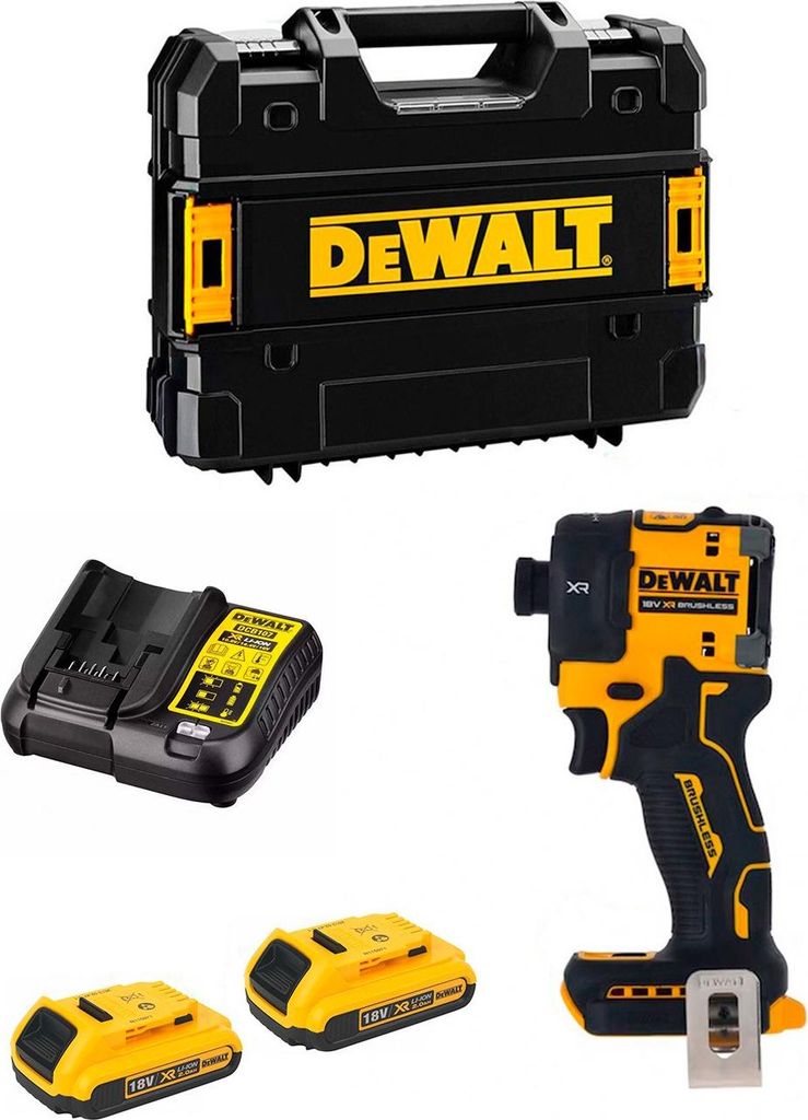 Schlagschrauber DeWALT DCF870D2T (2 x 2,0 Ah + DCB107 + Produktbild 