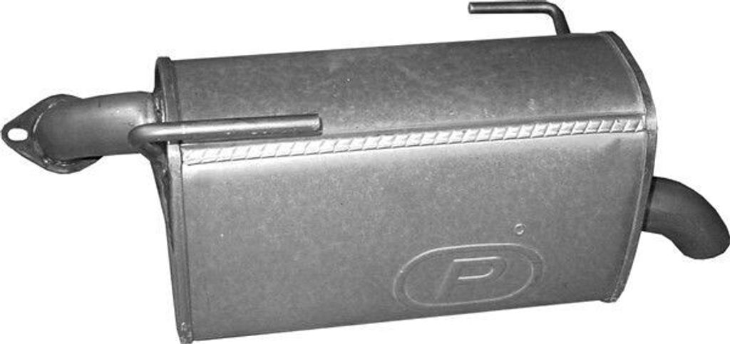 POLMO 46.29 Endschalldämpfer für SUBARU Outback (BR) Auspuff