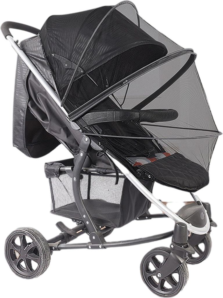 Insektenschutznetz für Baby-Kinderwagen Größe:77*66cm,170 cm ) Babykultur