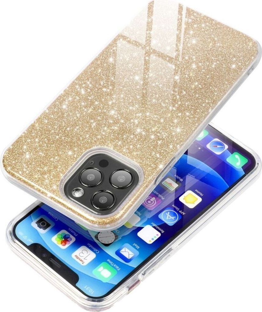 König Design Hülle kompatibel mit Samsung Galaxy A52 4G / 5G / A52s Kunststoff Soft Handyhülle - Handy Case Gold