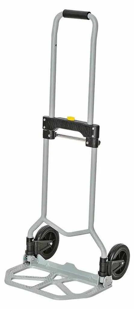 Diable Stoker 60 kg Argent pour Déménagement et Courses - Chariot Pratique