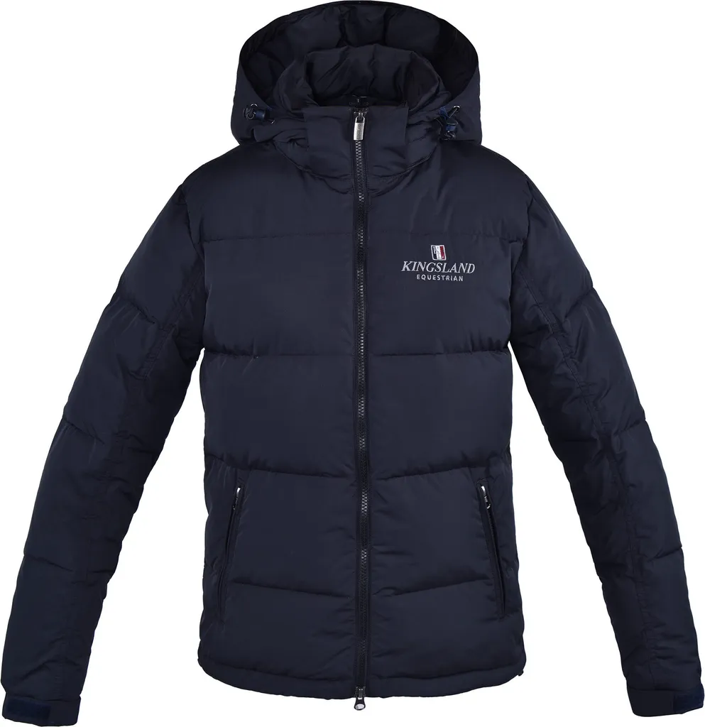 Veste d'Hiver Matelassée Kingsland Classic Bleu Marine Unisexe Taille L