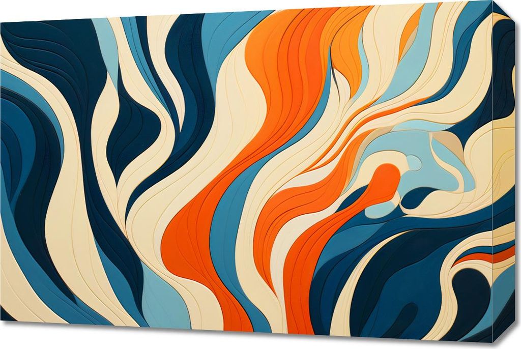 Bild 60x40cm Ozeanwellen