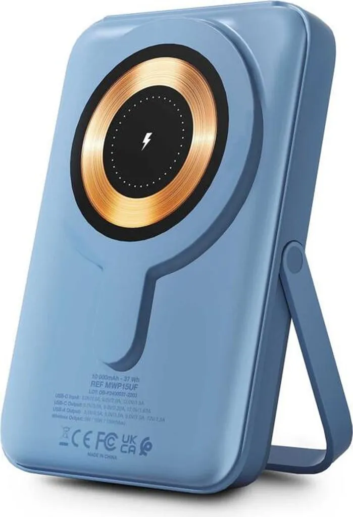 Batterie Externe 10000 mAh Urban Factory MWP15UF Bleu pour Smartphone
