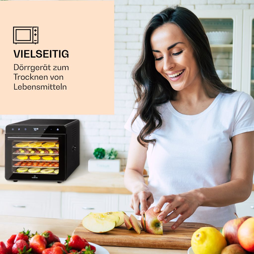 Klarstein Dörrautomat, Dörrgerät für Gemüse, Obst, Nüsse Produktbild 2