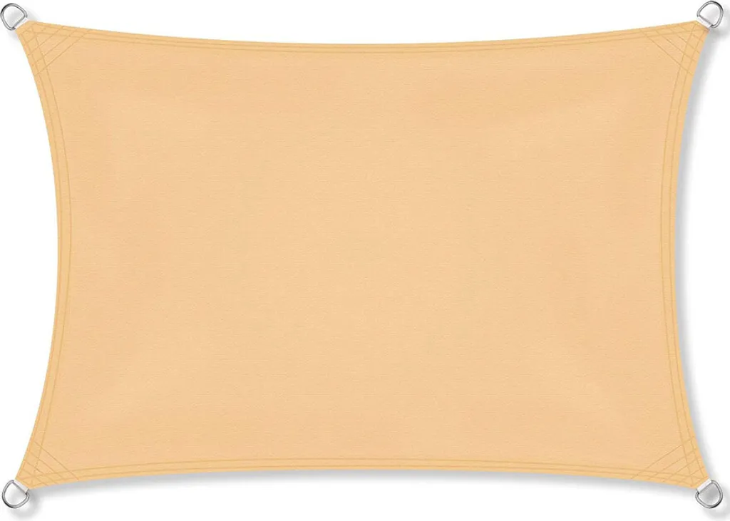 Voile de protection UV Block 2x3m sable avec accessoires de montage