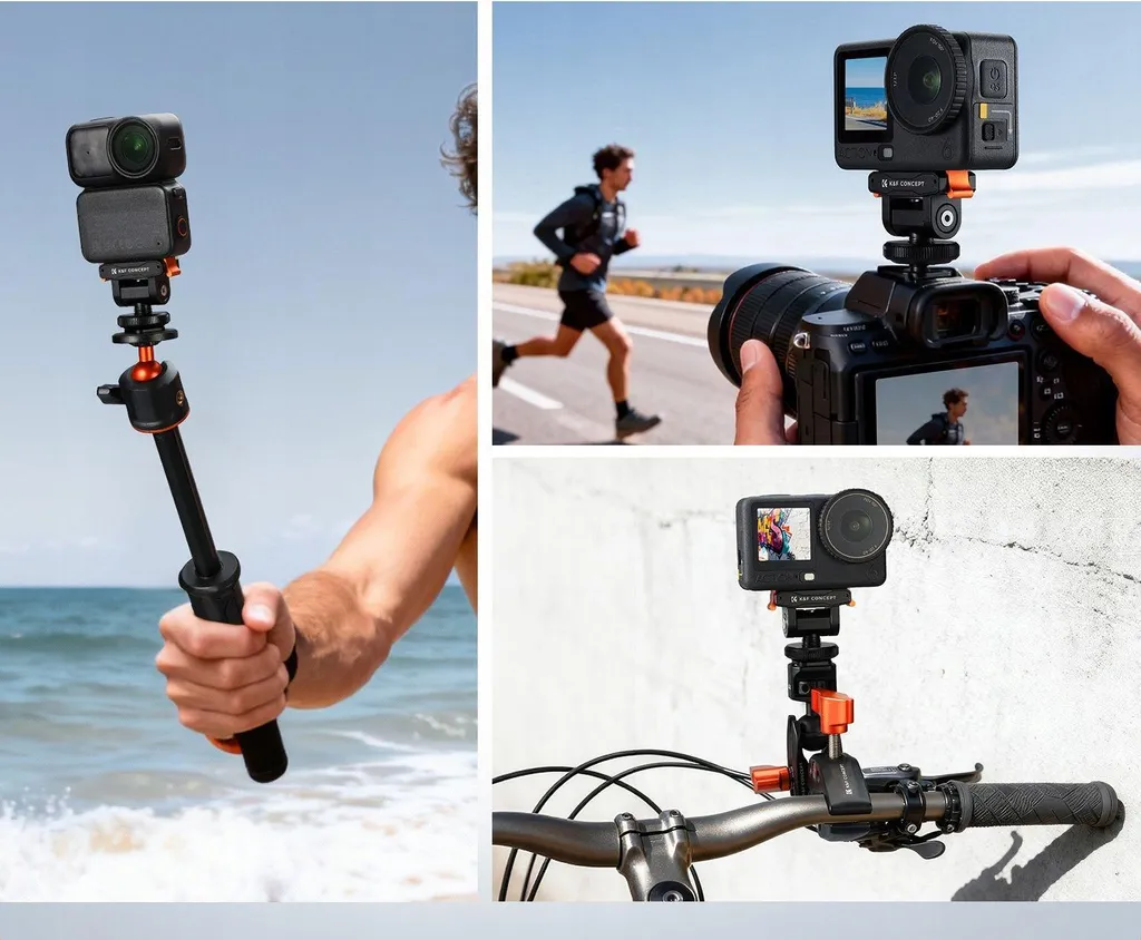 Support rapide magnétique KF12.0035 pour DJI Osmo avec interface ISO - 9
