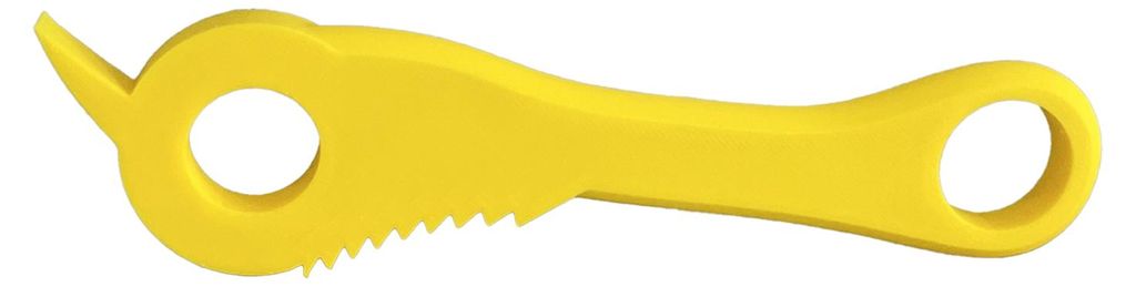 Handfreundlicher Dosenöffner, 3D-gedruckt, griffig, für müheloses Öffnen, verhindert Schnittverletzungen, modernes Küchengerät aus PLA