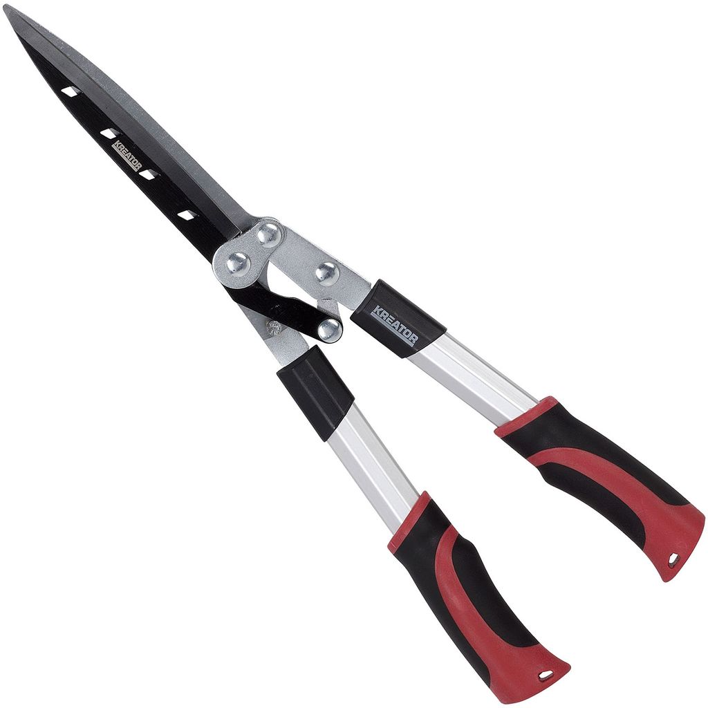 KREATOR Heckenschere Typ Hedge Gartenschere Buchsbaumschere 57,5 cm - Kohlenstoffstahl Power