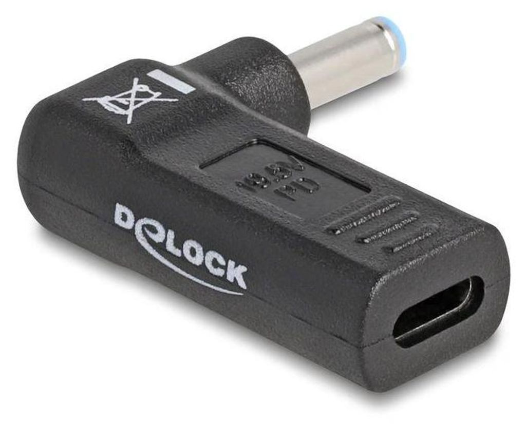 Delock Adapter für Notebook Ladekabel USB Type-C Buchse zu Produktbild 