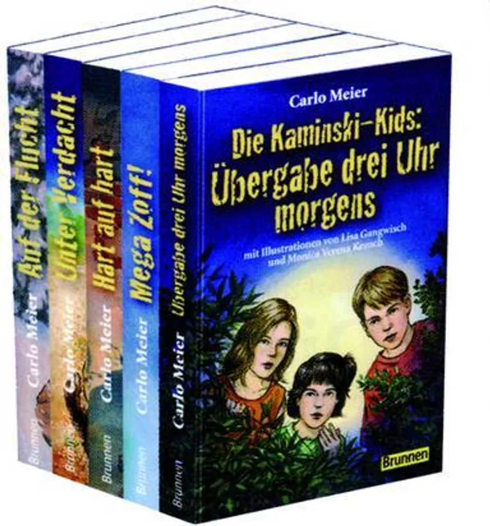 Die Kaminski-Kids Band 1-5 livres d'histoires pour apprendre l'allemand