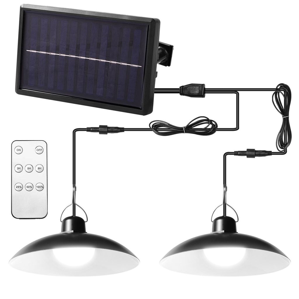Lampada solare da esterno, lampada a sospensione solare con Immagine del prodotto 