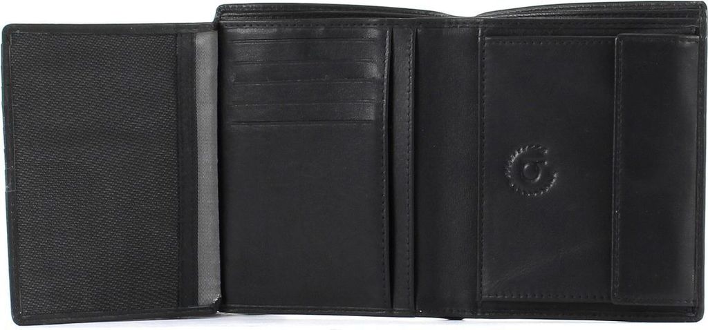 bugatti City Line Dollarclip 8CC Geldbörse Geldclip Portemonnaie Schwarz Black e