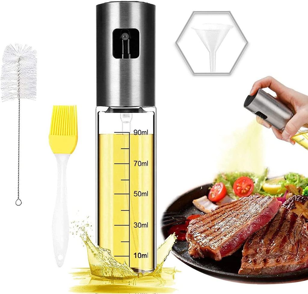 Öl Sprüher Flasche 100ML Öl Sprühflasche Essig Spritzer Produktbild 