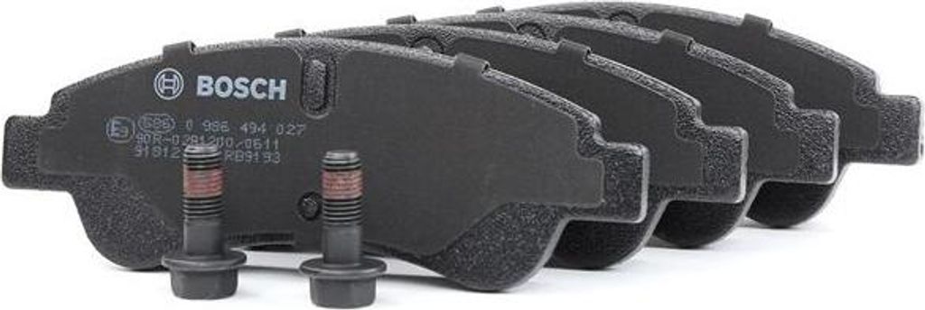 Bosch Bremsbelagsatz, Scheibenbremse  0 986 494 027 Produktbild 