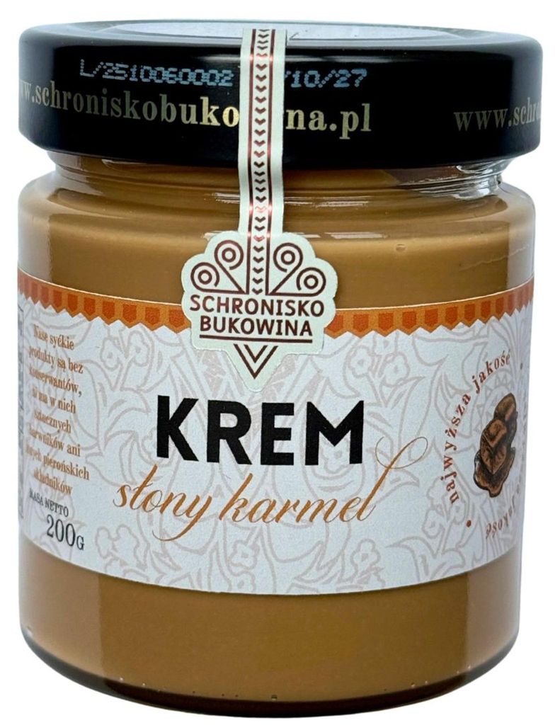 Gesalzene Karamellcreme 200g - Schronisko Bukowina Produktbild 