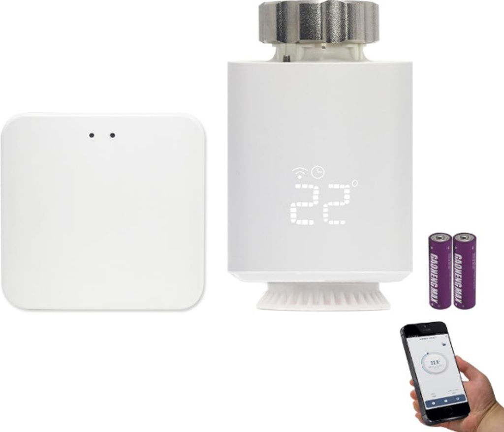 KETOTEK KTF0177kit, Smartes Heizkörperthermostat WLAN Produktbild 