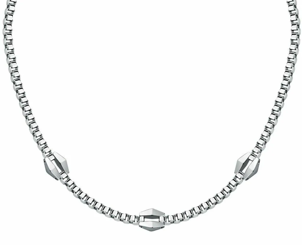 Collier Chaîne en Acier pour Homme - Bijou Motown SALS115 Intemporel