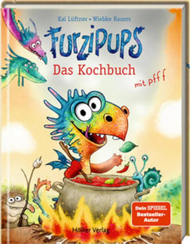 Livre Furzipups Das Kochbuch mit pfff : recettes pour enfants drôles