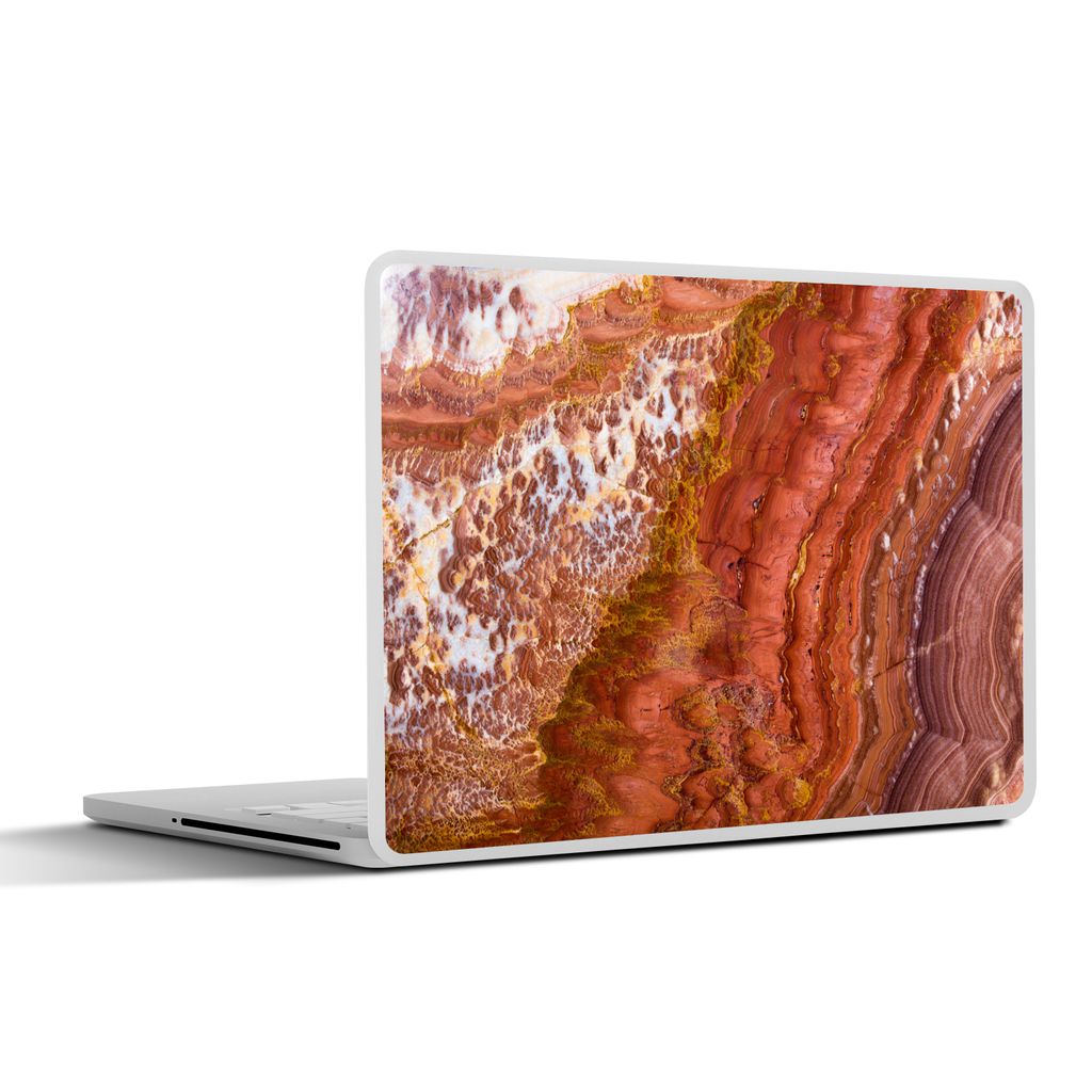 MuchoWow Laptop Aufkleber Sticker Cover Marmor - Naturstein - Textur 32.5x23.5 cm - Sticker für Laptop - Selbstklebend