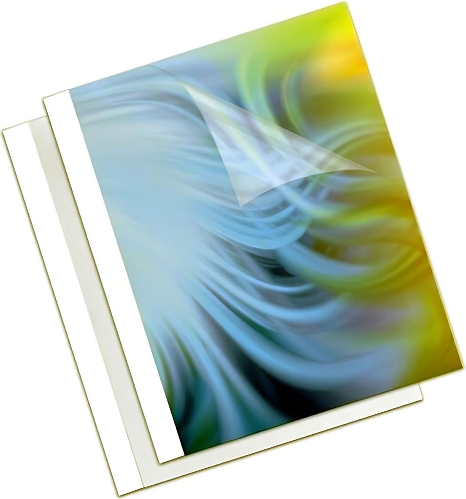 Fellowes Thermobindemappe Coverlight, DIN A4, 3,0 mm, weiá Productafbeelding 