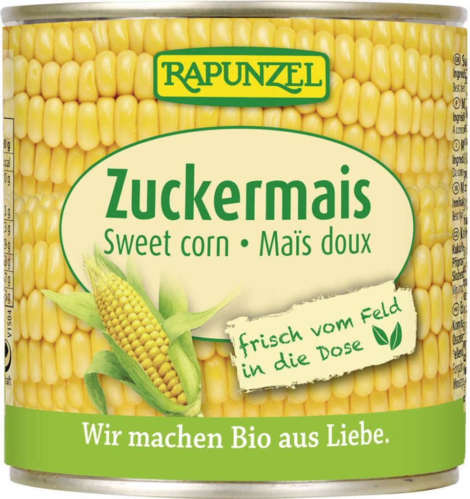 Rapunzel 370101, Corn/maize grain, 340 g, 78 kcal, 1 g, 2,7 Obrázek produktu 