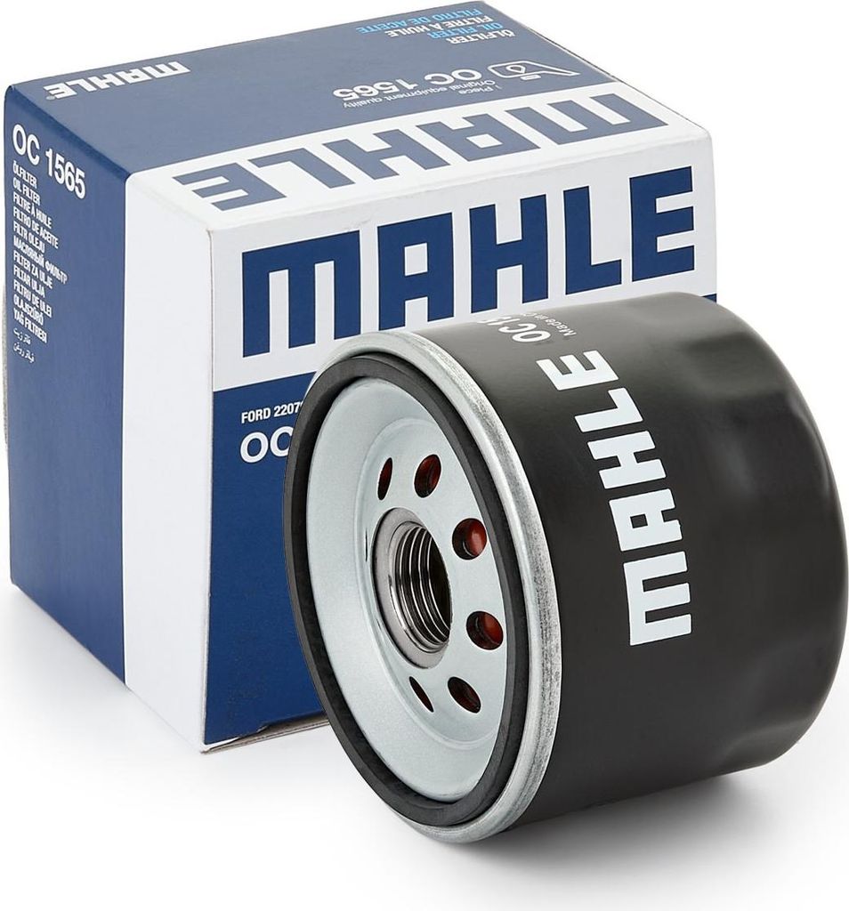Ölfilter MAHLE OC 1565 Anschraubfilter für FORD Focus Mk4 Turnier (HP) C-Max II (DXA/CB7, DXA/CEU) Fiesta Mk7 Schrägheck Kuga Mk3 S-Max (CJ) Pum...