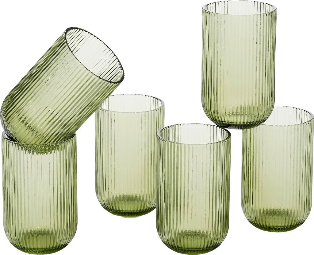 Mica Decorations Verre à boire Merlot - Lot de 6 - 400 ml - Image du produit 
