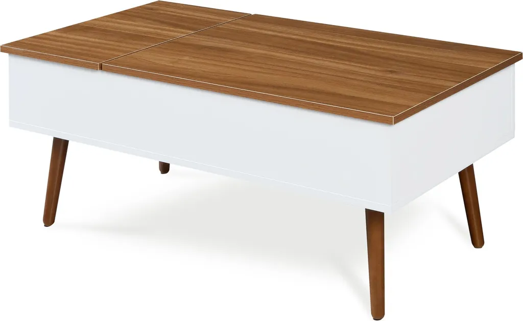 Table basse de séjour gain de place avec rangement interne Flesen