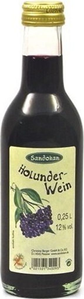 Holunder Wein (0.25 l / 12 % vol.)
