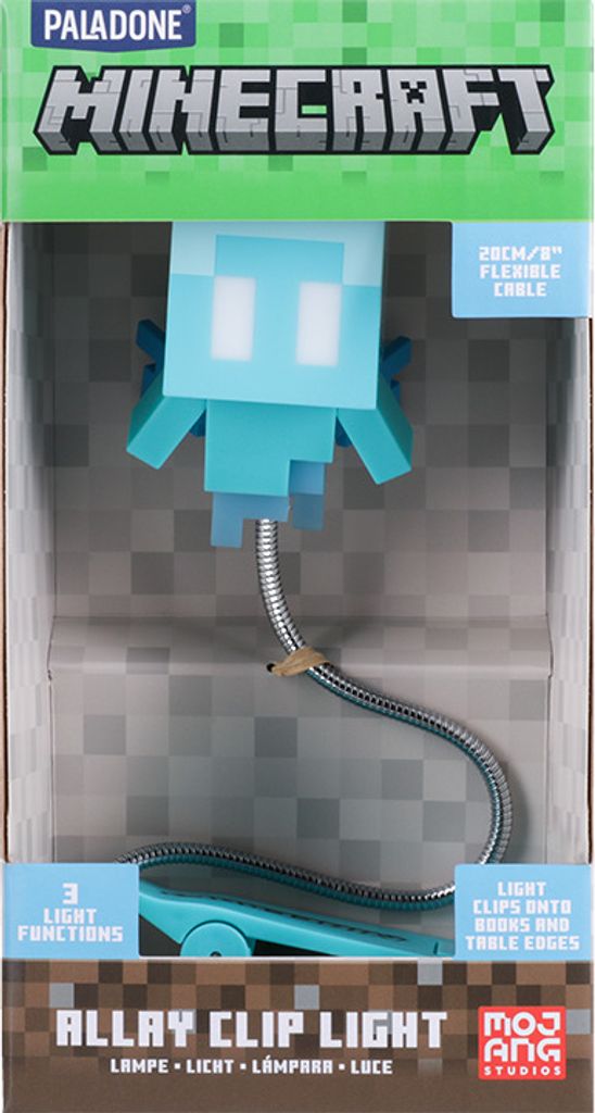 Lampa na čítanie Minecraft Allay Obrázok produktu 4