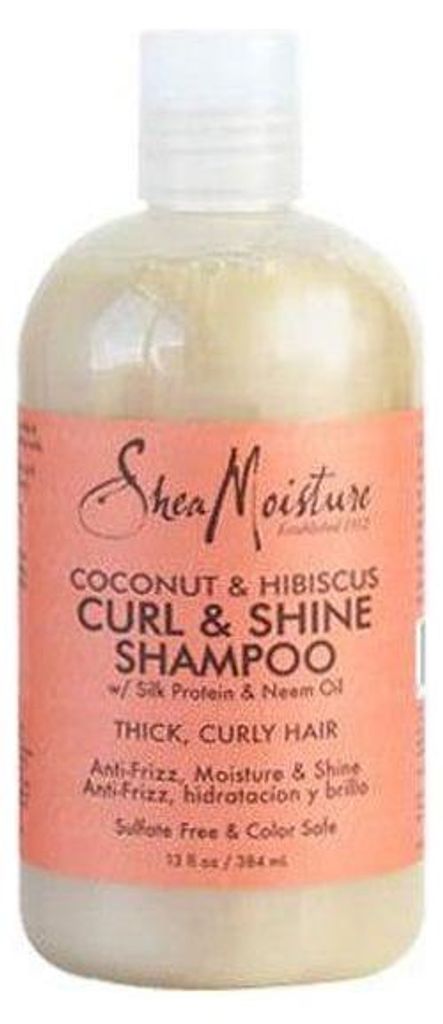 Šampon SheaMoisture Coconut & Hibiscus Curl & Shine pro Obrázek produktu 