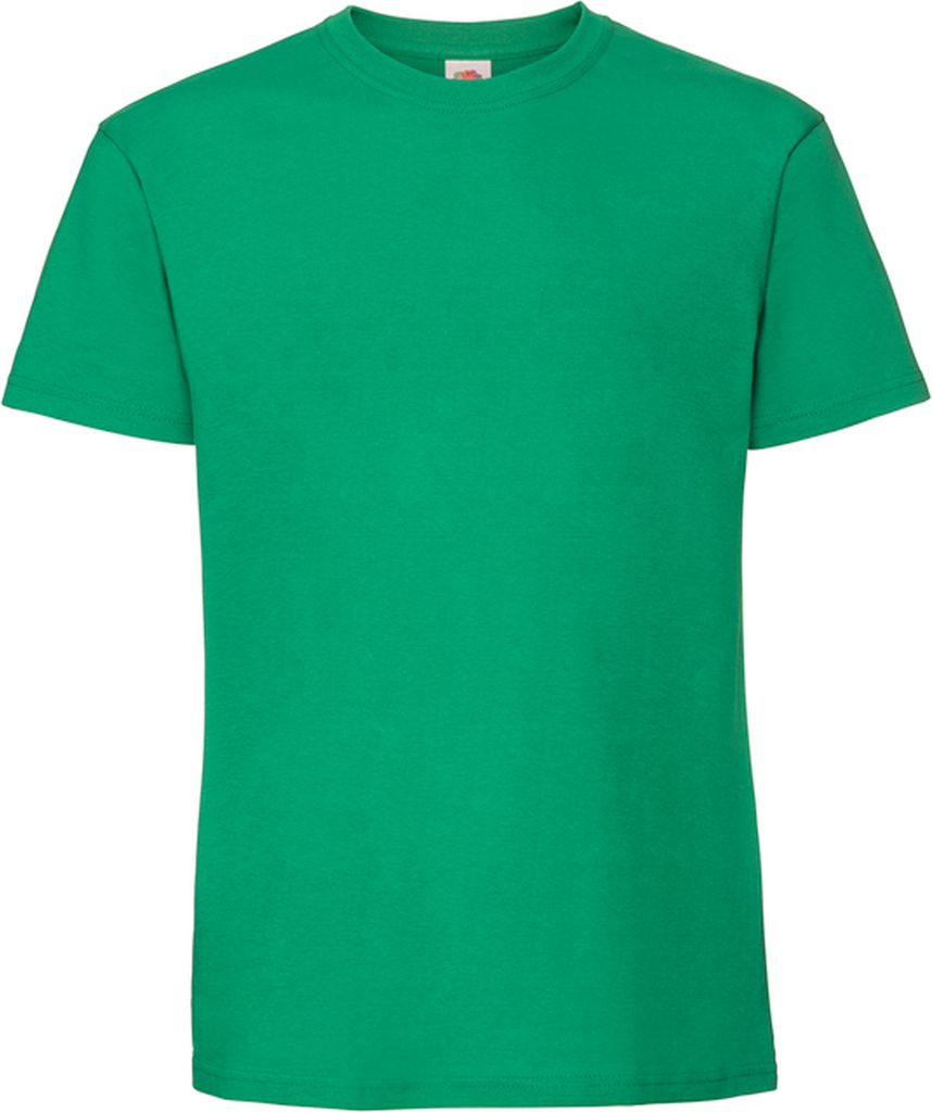 Fruit of the Loom - "Iconic Premium" T-Shirt für Herren BC5183 (3XL) (Irisches Grün)