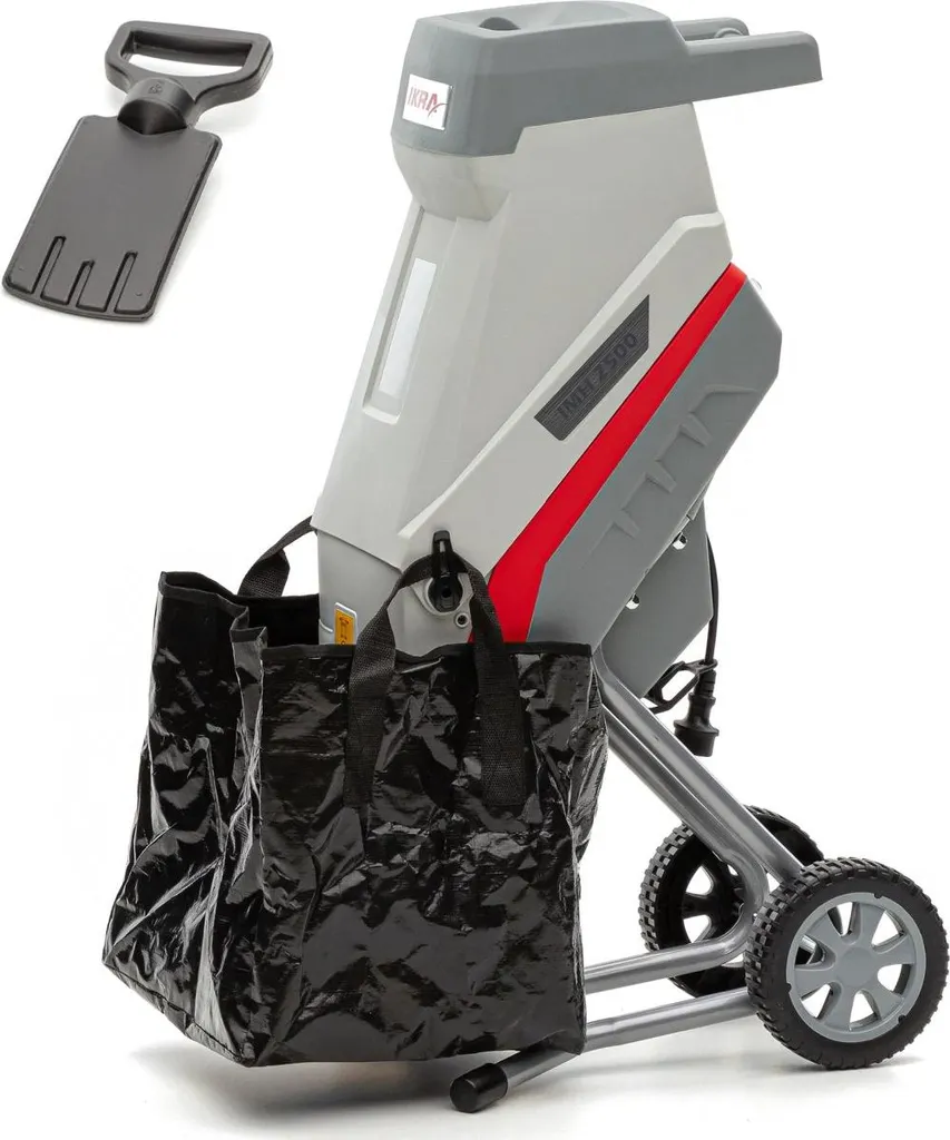 Broyeur de branches électrique pour le compostage et paillage 45L