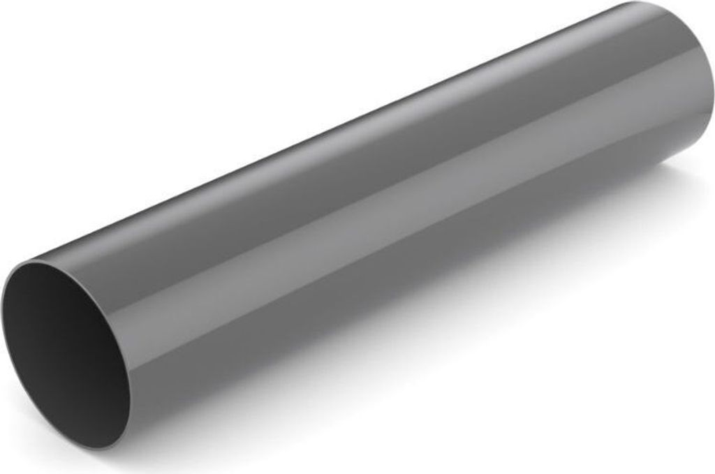 Fallrohr 2m graphit System 63