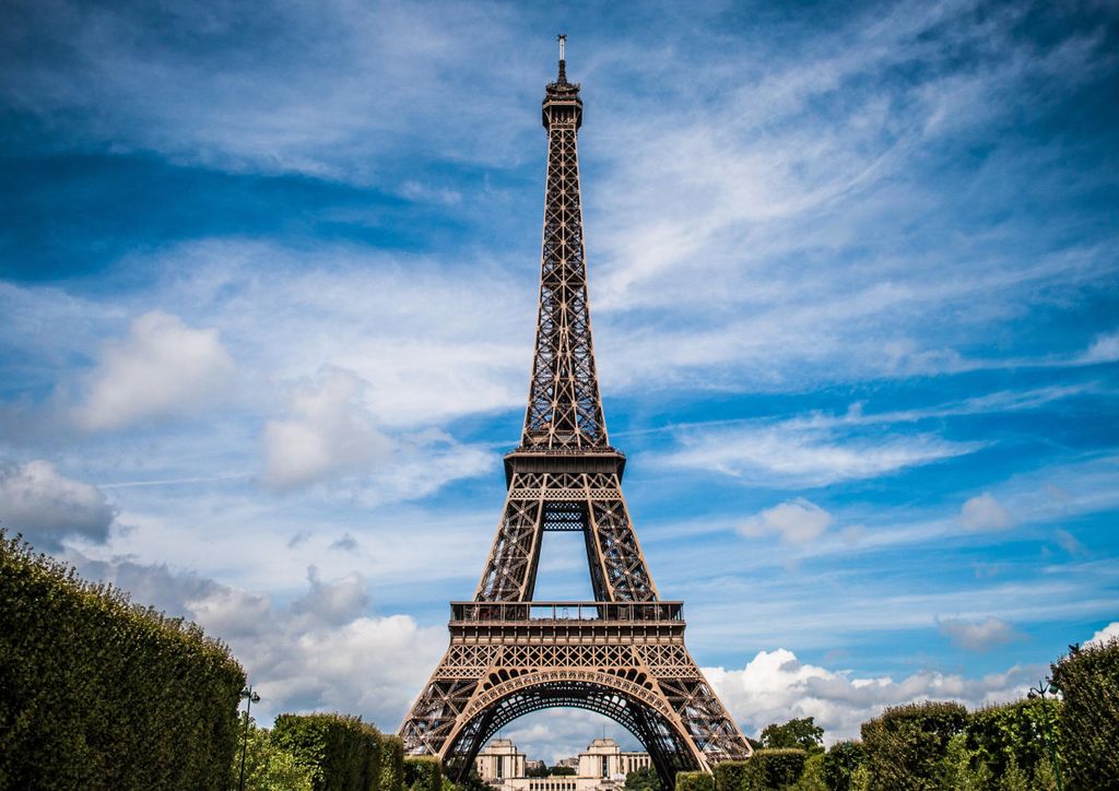 hansepuzzle 107533 - Paris Puzzle, 260 Teile, Reisen, 41,0 x 28,0cm mit hochwertiger Aufbewahrung, Kartonbox und wiederverschließbarem Beutel