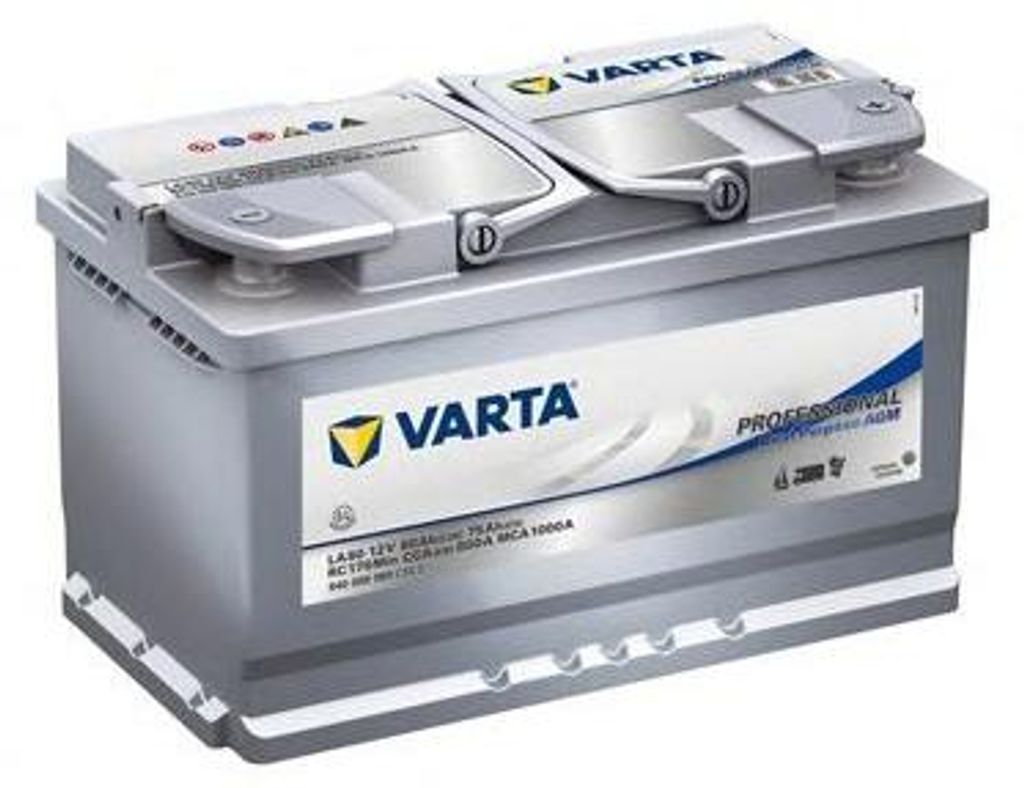 VARTA PROFESSIONAL LA80 Starterbatterie 12V 80Ah 800A/EN L4 Produktbild 