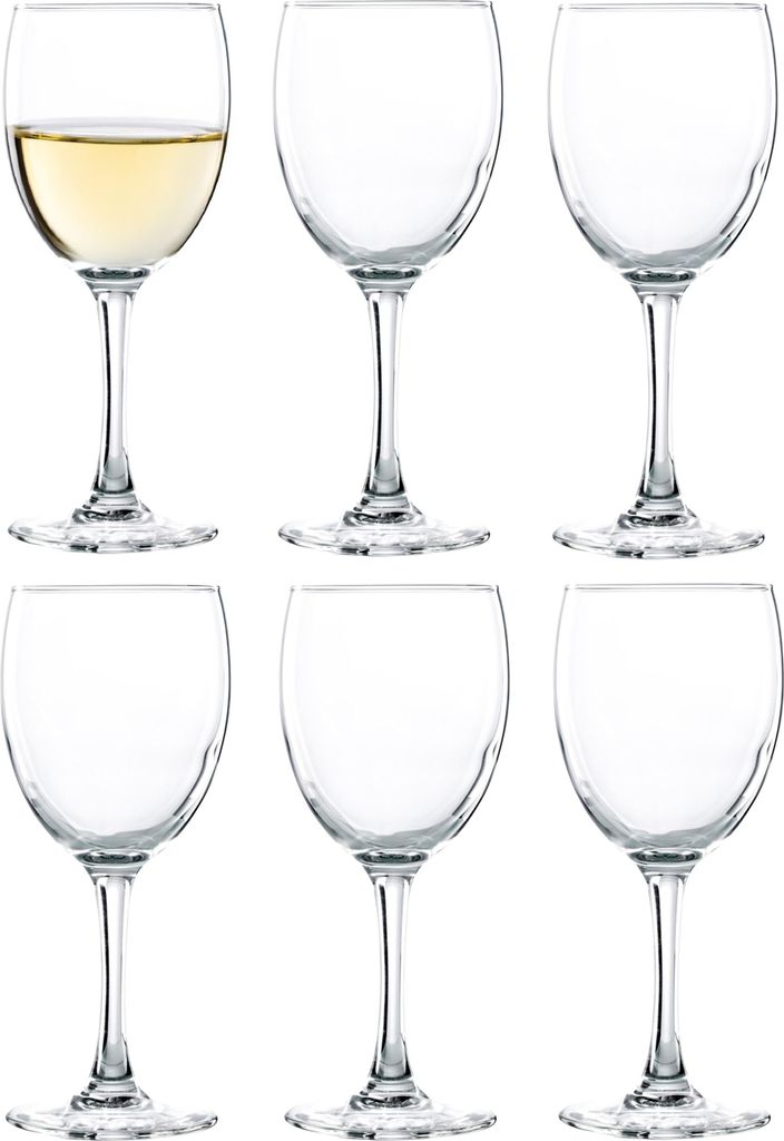 Vicrila Weinglaser Chardonnay - 6x Stuck - fur Rot- und Produktbild 