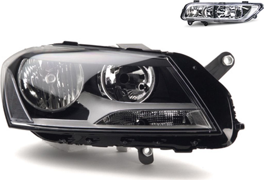 Johns, Scheinwerfer Halogen passend für VW Passat 36 08/2010-12/2014 H7 H7 Re. + Nebel. 3AB941006 3AA941662G 3AA941662B
