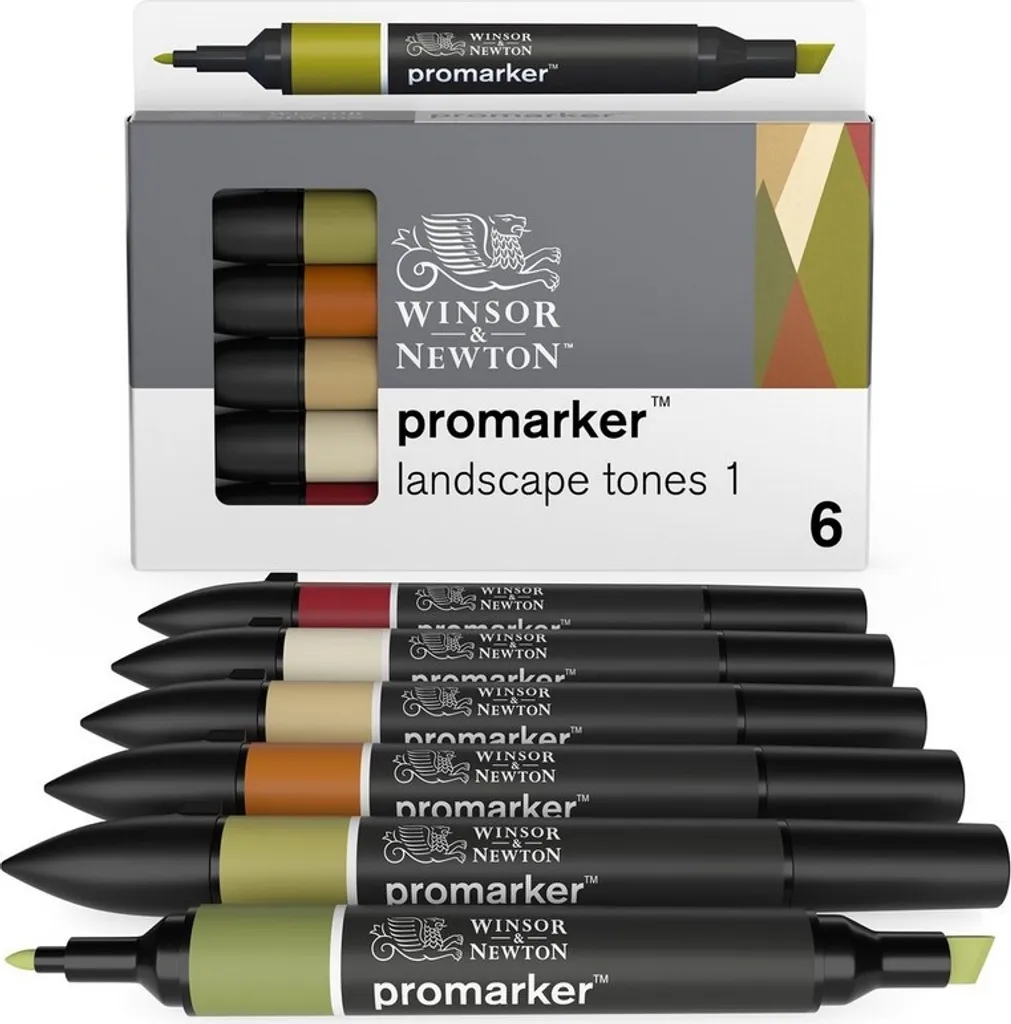 Offerta Winsor & Newton Promarker 6pz Paesaggio - Prezzo Convenienza