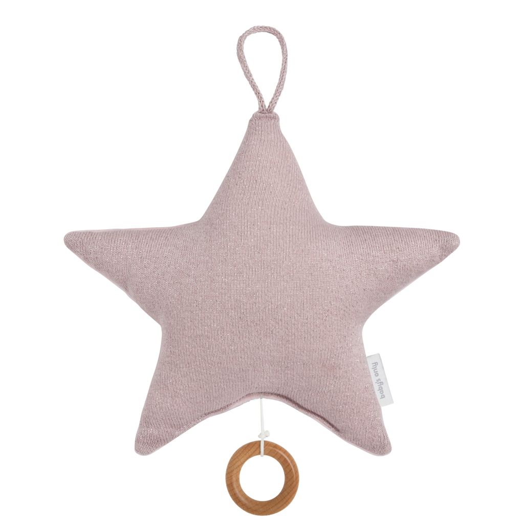 Baby's Only Spieluhr Stern Sparkle - Silber-Rosa Melee