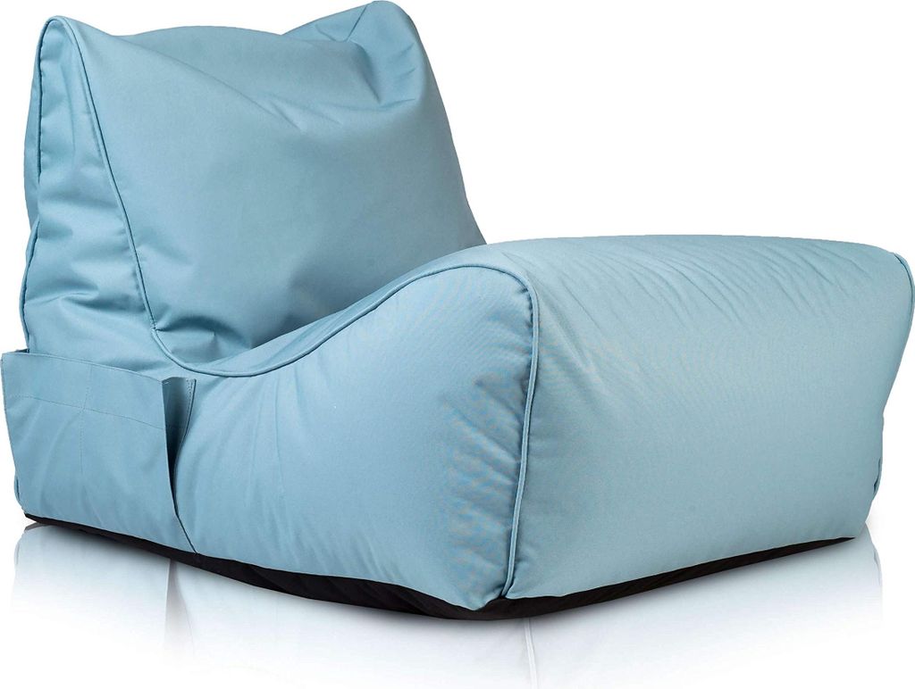 Ecopuf, Flavio, Sitzkissen Sessel Bean Bag, Sitzsack, Innen und Außen, 60cmx60cm