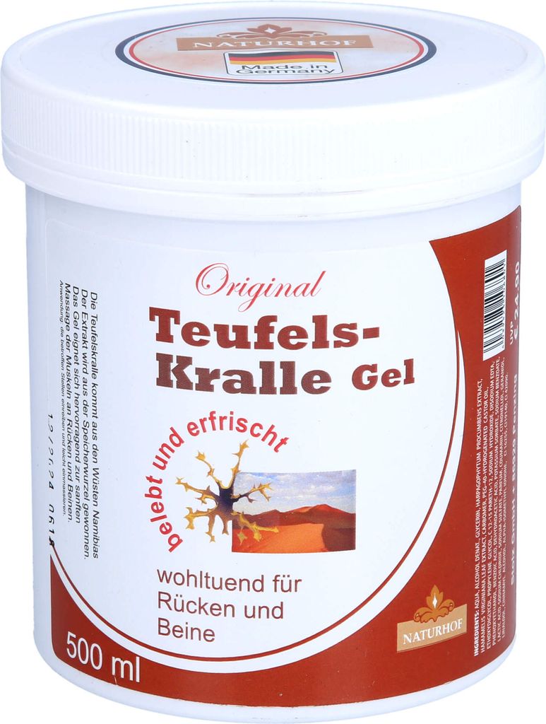 Gel de griffe du diable, 500 ml GEL Image du produit 
