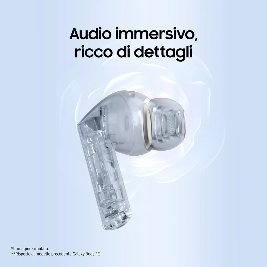 Écouteurs Bluetooth Samsung Galaxy Buds3 FE avec IA Gemini Intégrée