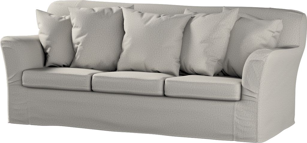 Dekoria Bezug für Tomelilla 3-Sitzer Sofa nicht ausklappbar, grau, Sofahusse, Tomelilla 3-Sitzer