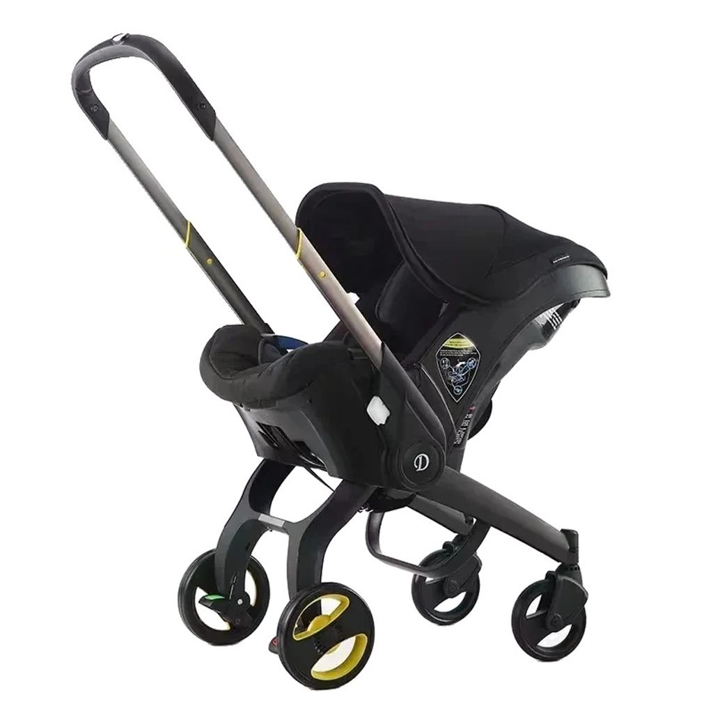 Kočárek, konstrukce 3 v 1, lehký a skládací, 4IN1-SCHWARZ Obrázek produktu